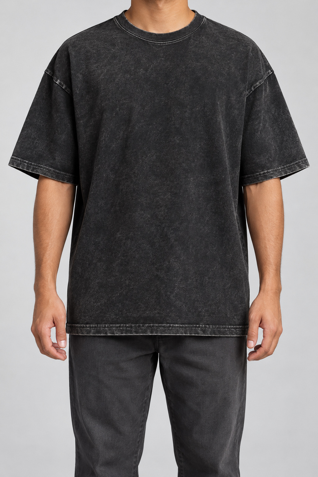 Plain Vintage Acid Wash Tee (240 GSM)