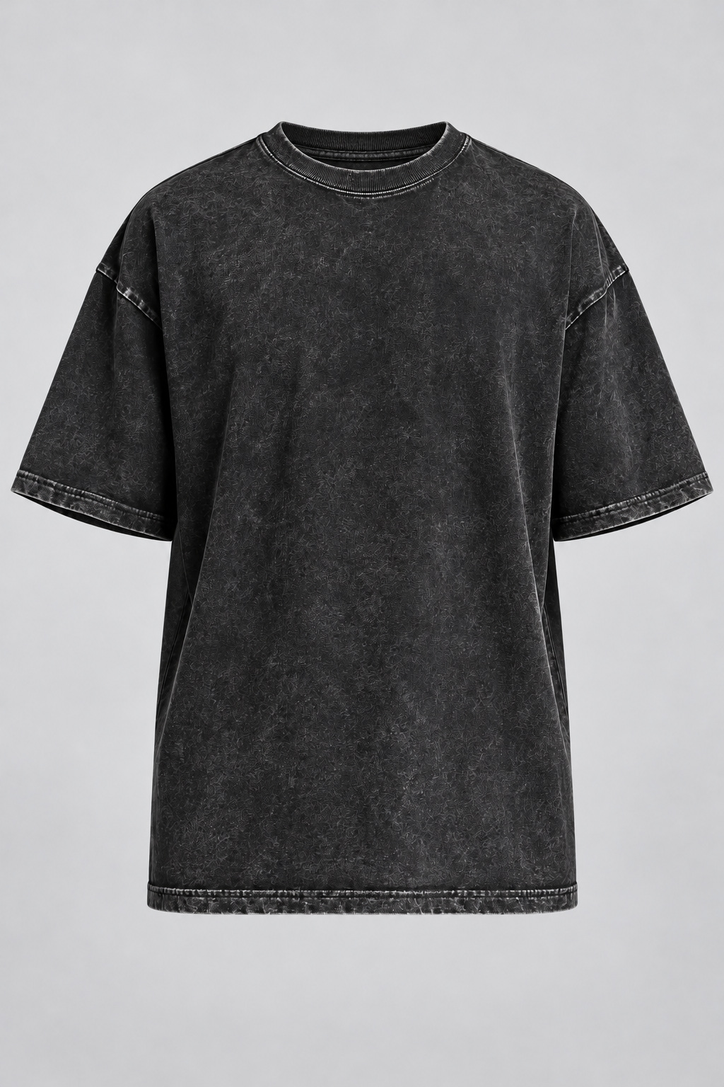 Plain Vintage Acid Wash Tee (240 GSM) view 7