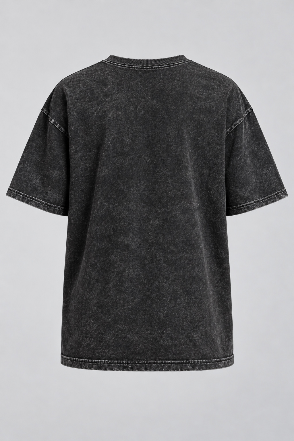 Plain Vintage Acid Wash Tee (240 GSM) view 8