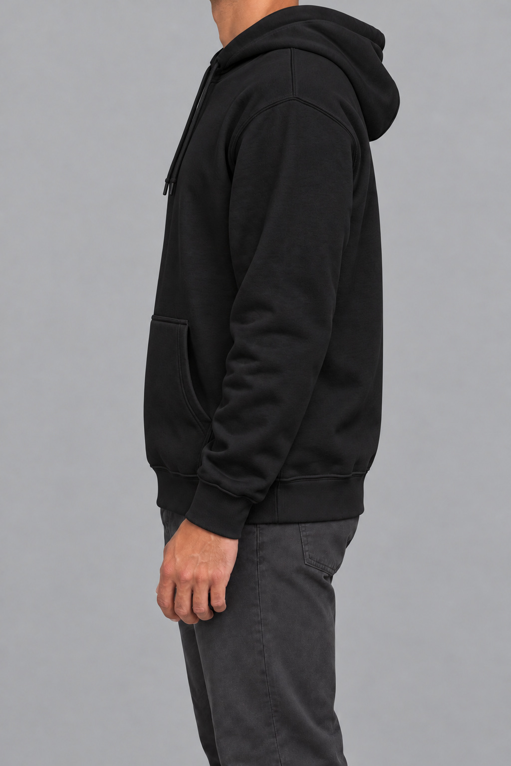 Plain Heavyweight Studio Hoodie (300 GSM) view 3