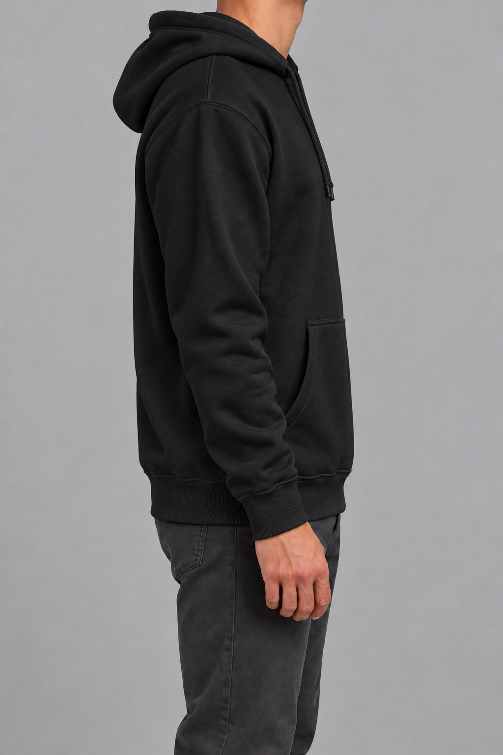 Plain Heavyweight Studio Hoodie (300 GSM) view 4