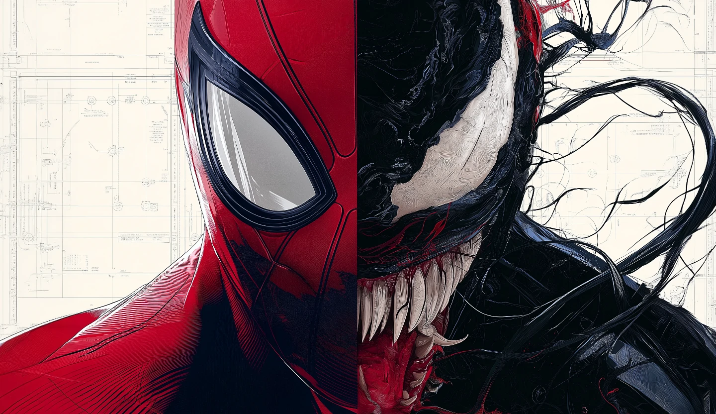 Spider-Man vs Venom Symbiote Duality Setup