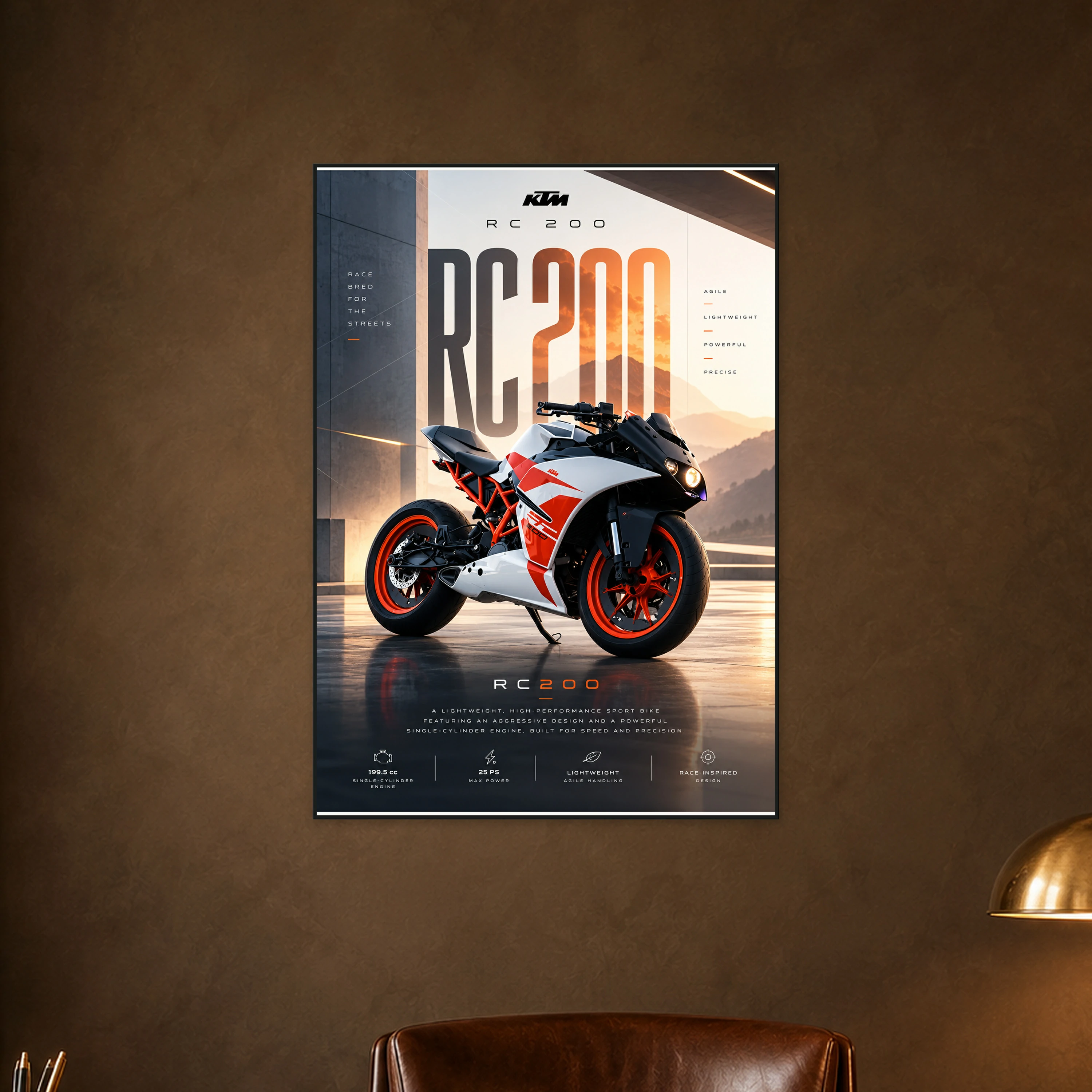 Ktm Rc 200 Race Bred Precision view 3