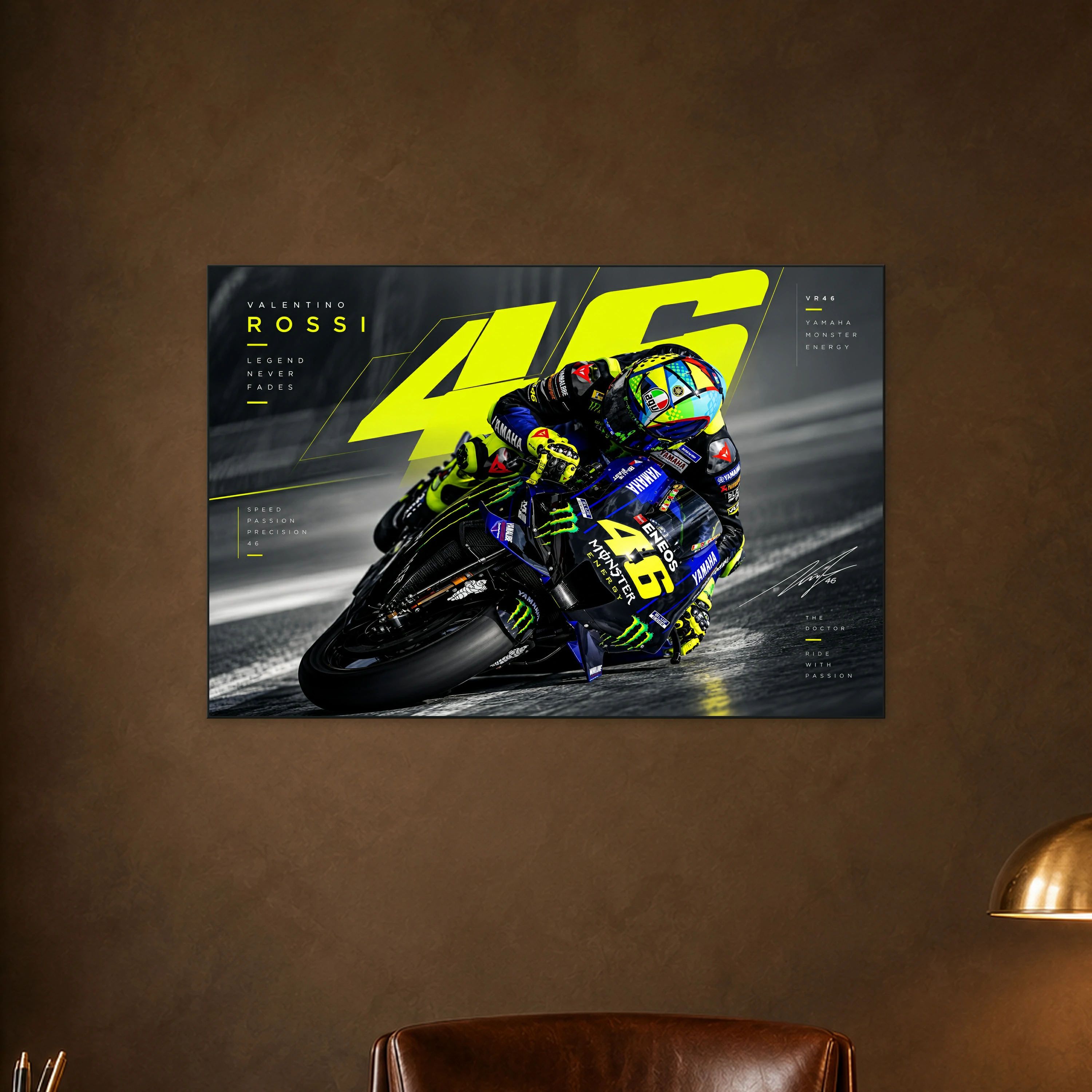 Valentino Rossi Neon Racing Legend view 3