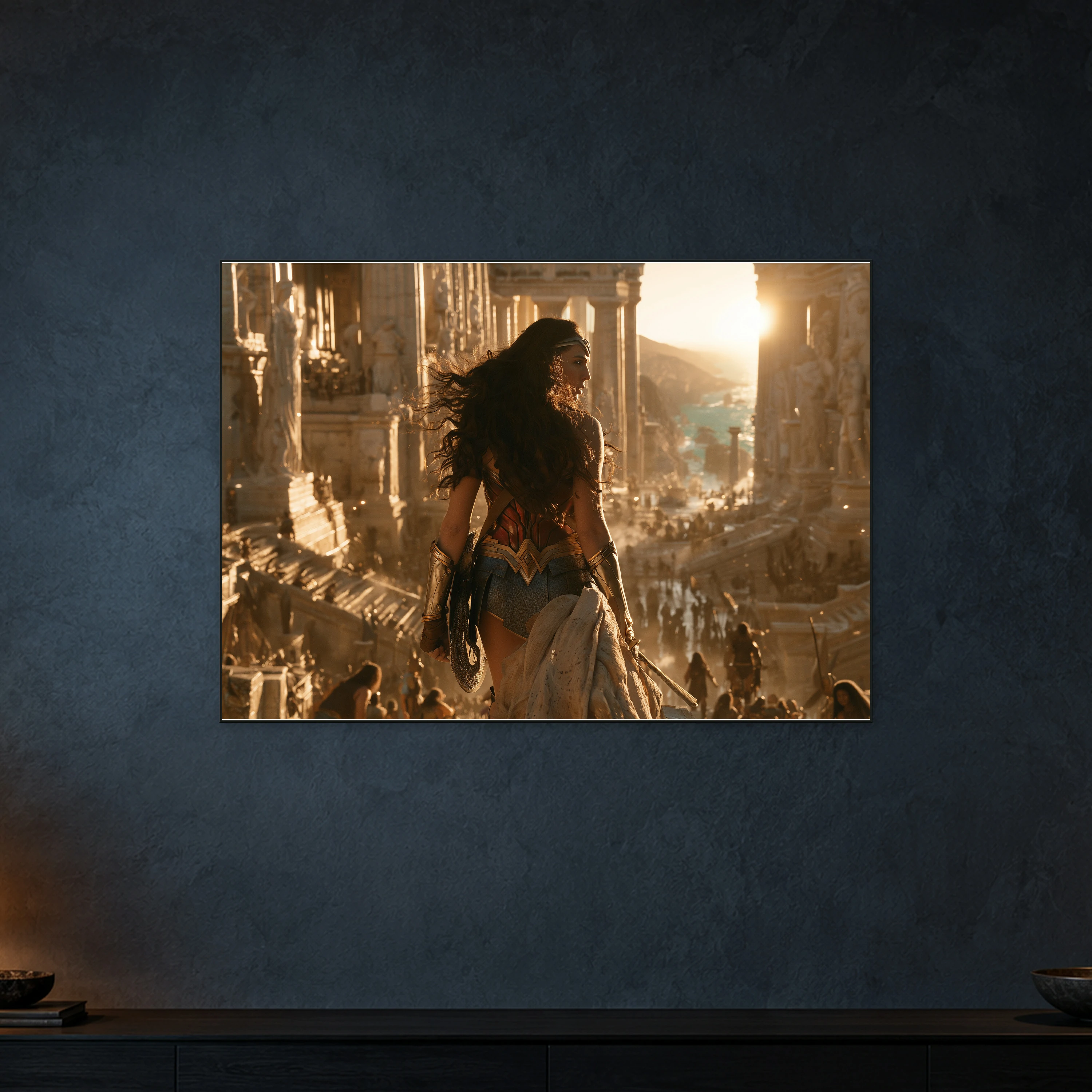 Wonder Woman Diana Prince Wonder Woman — Ancient Temple Gate view 3