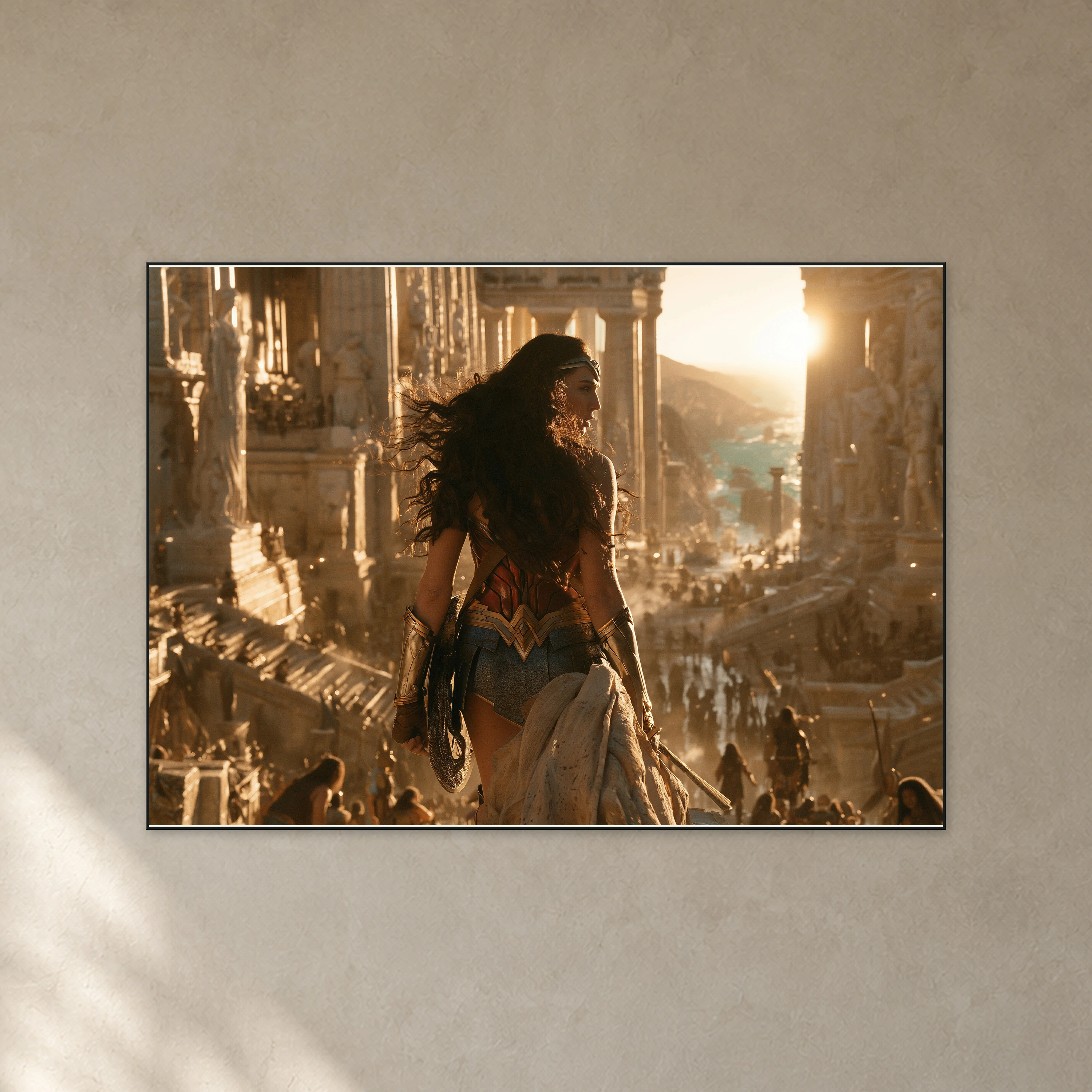 Wonder Woman Diana Prince Wonder Woman — Ancient Temple Gate