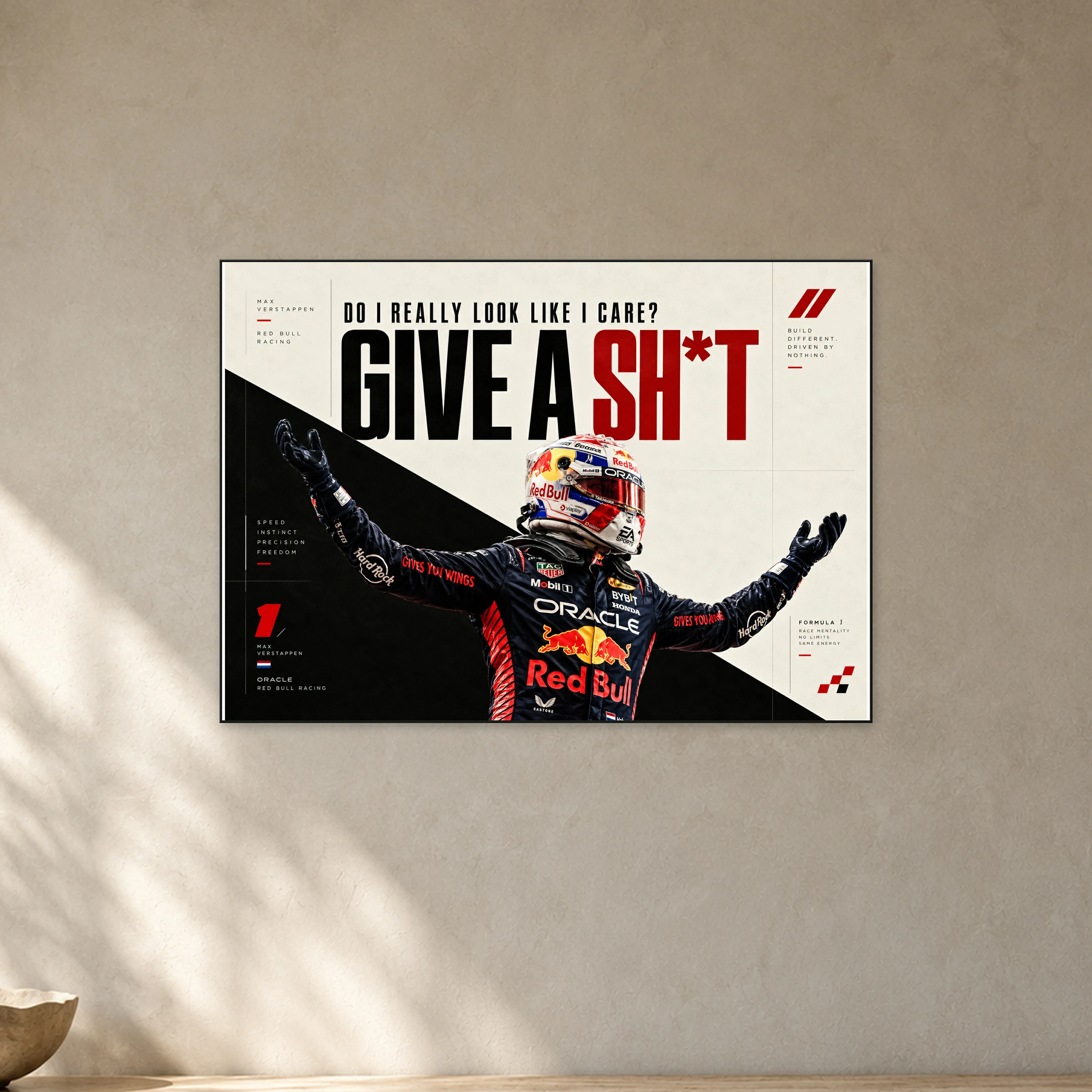 Max Verstappen Full Throttle Champion view 3