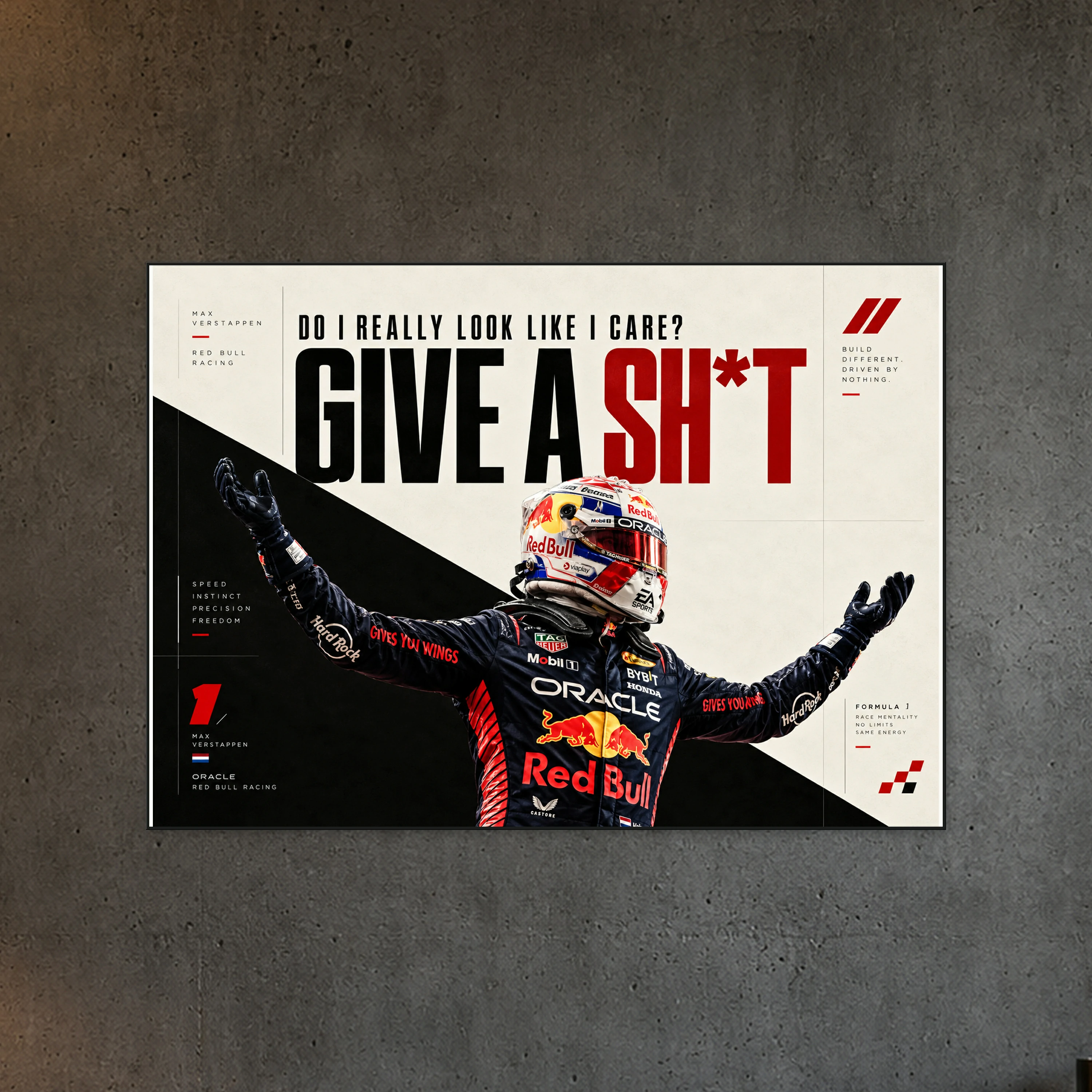 Max Verstappen Full Throttle Champion